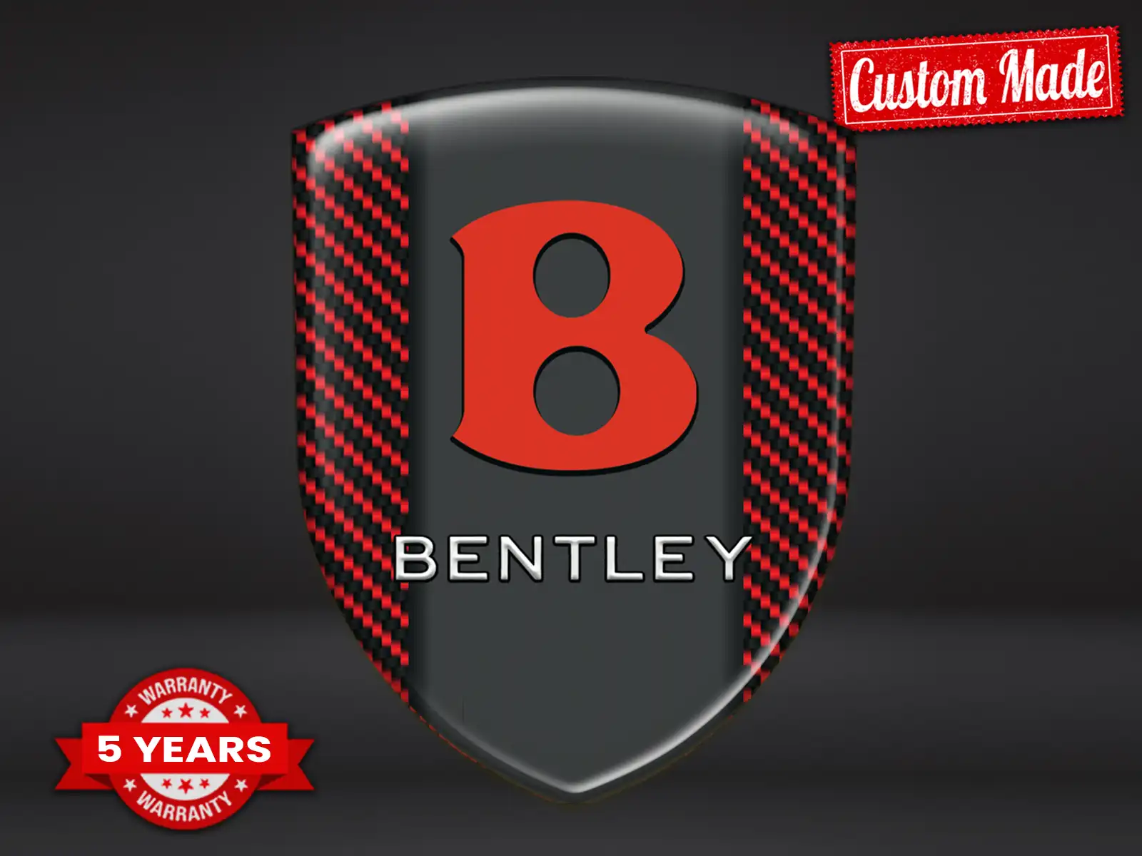 Bentley Adesivi Lunotto Auto Stile Universale Professionali